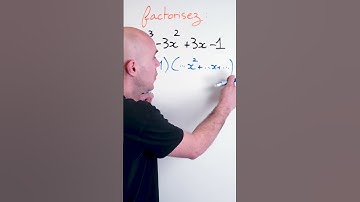La technique de prépa pour factoriser un pôlynome 🥹