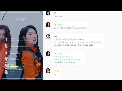 Everglow First Line Distribution Lyrics Color Coded