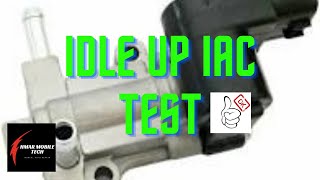IDLE AIR CONTROL VALVE IAC TESTING | IDLE UP TEST ON TOYOTA TACOMA | TIKTOK VERSION | #SHORTS