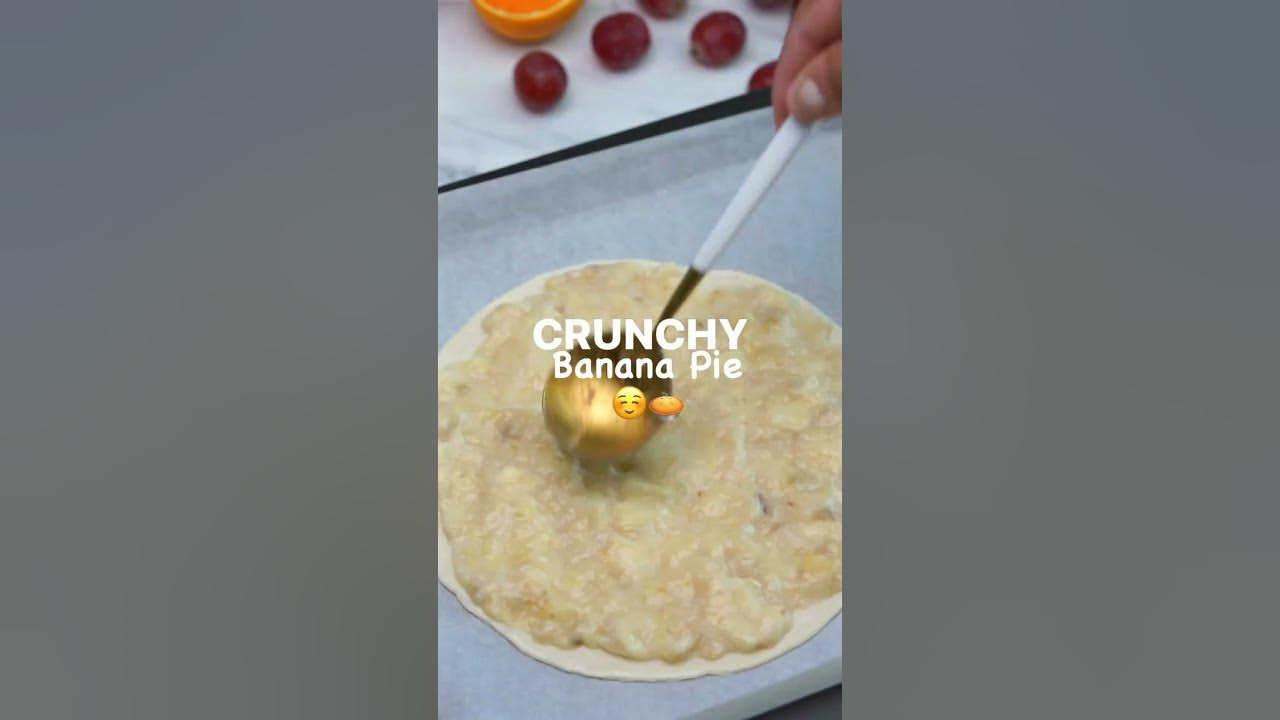 When life gives you bananas, make Crunchy Banana Pie! 🍌🥧😋 YouTube