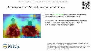 Complementary Cues from Audio Help Combat Noise in Weakly-Supervised Object Detection