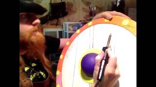 Shield Tutorial Part 11: Wood burning details