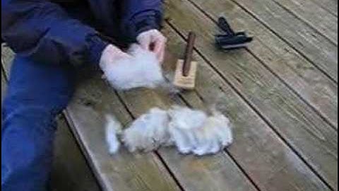 Flick Carding Fiber Prep