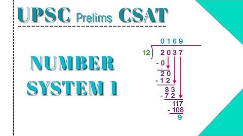 UPSC PRELIMS CSAT NUMBER SYSTEM 1 #basics  #upsc #csat #csatmathsquestions #malayalam