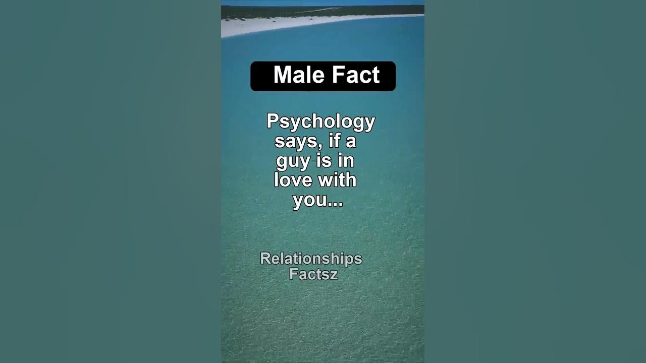when a guy is in love with you...😯😳 #shorts #psychologyfacts