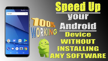 speed up your android without installing any software In HINDI/URDU