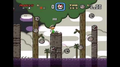 SMW Custom Level: Toxic Grape Swamp