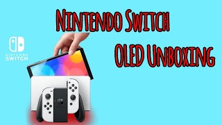 Nintendo Switch OLED Unboxing