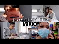 VLOG | online classes, hygiene products shopping + getting work done
