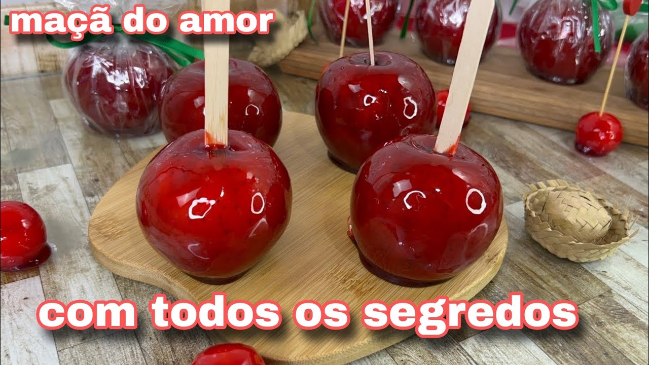 COM VALIDADE LONGA E SEM GRUDAR NA EMBALAGEM - TUDO QUE VOCÊ PRECISA SABER SOBRE MAÇÃ DO AMOR