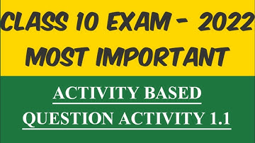 SSLC 2022 EXAM - ACTIVITY BASED QUESTIONS PART 1 #sslcsciencepassingpackage #class10science#sslcexam