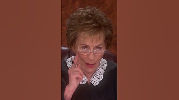 Judge Judy just wants to know who you are! #shorts