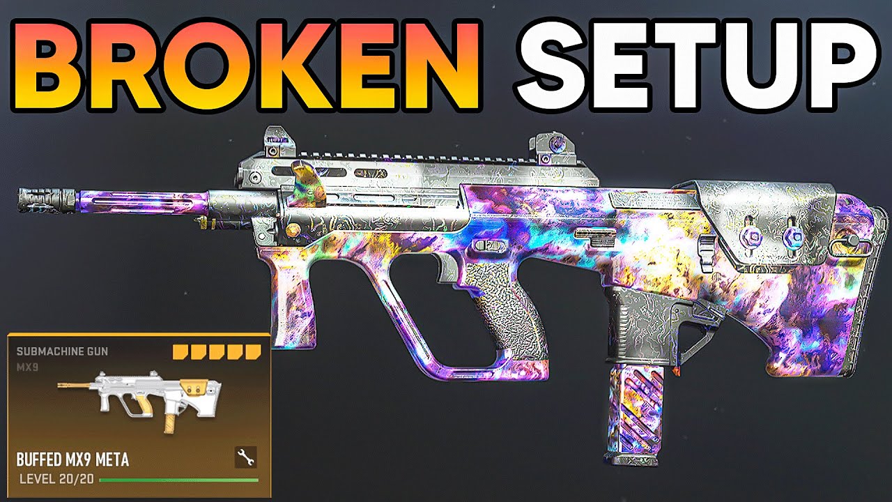 the MX9 after *BUFF* in WARZONE 2! 😯 (Vondel Park)