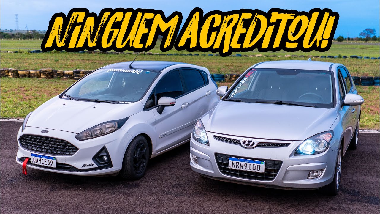 FIESTA 1.6 VS I30 2.0 MANUAL! QUAL ANDA MAIS?