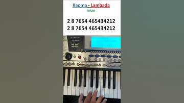 Thumbnail of Kaoma - Lambada (Piano tutorial) #lambada #piano #tutorial #music