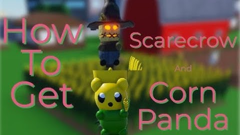 How to get the Scarecrow Panda and the Corn Panda find Find The Pandas | [170] Find The Pandas