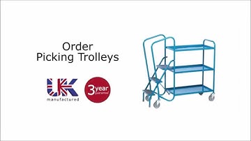 Order Picking Trolley from Cupboards Direct Ltd.