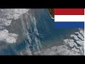 Astronaut View - UK, Belgium, the Netherlands and Germany, wintertime HD