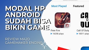 Cara Membuat Game Di HP Android | Review Max2D Indonesia Terbaru