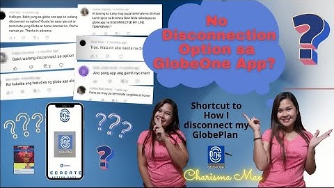 No Disconnection sa GlobeOne | Best Way to Disconnect GlobePlan | Charisma Mae
