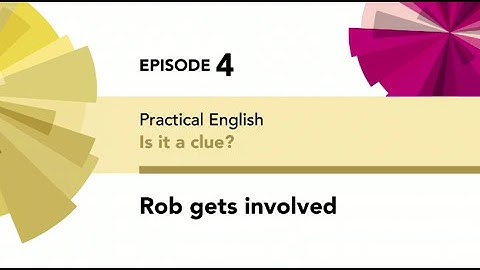 English File 4thE - Intermediate Plus - Practical English E4 - Is it a clue? - Rob gets involved