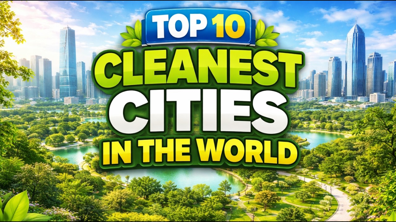 Top 10 Cleanest Cities in the World (2026 Edition) - YouTube