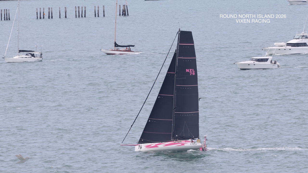 Doyle Sails Round North Island Race 2026 - Vixen Racing Start Auckland