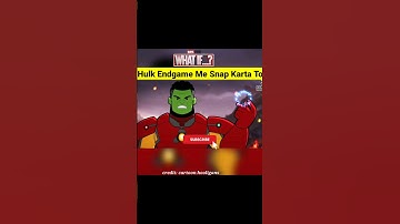 What if..Hulk avengers endgame me snap karta to 🤯🤯 #shorts #avengers #ironman #hulk #marvel #viral
