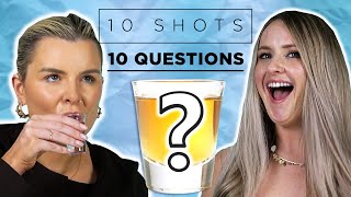 Irish People Try 10 Shots, 10 Questions: Taran & Sophia