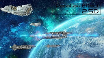 2.5D Parallax Photo Effect - Invasion