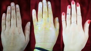 العناية باليدين و الاظافر خلطة طبيعية  |  Hands&Nails Care Routine