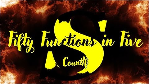 50 Functions in Five | CountIf Explained in EasyLanguage
