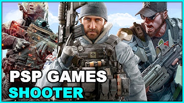 TOP 30 BEST SHOOTER GAMES ON PSP || PSP GAMES