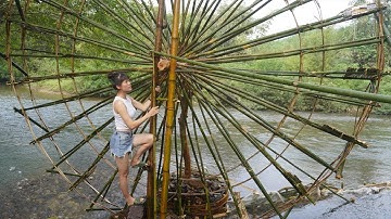 FULL VIDEO: 300 Days Build a Farm Life - Build House, Build a system to take water, Free Bushcraft