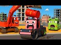 Uh oh! Funny Work Vehicles Save the Day at the Construction Site 🚧😂