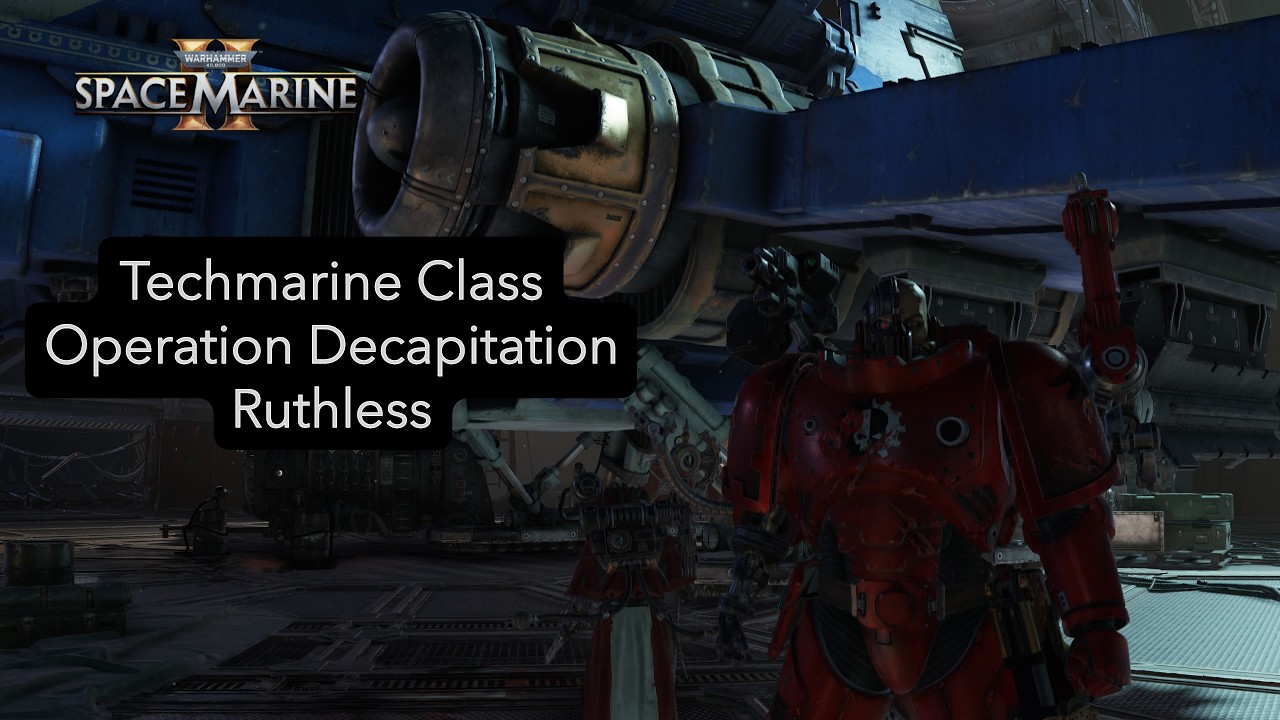 Space Marine 2, PS5, Techmarine Class (Operation Decapitation Ruthless)