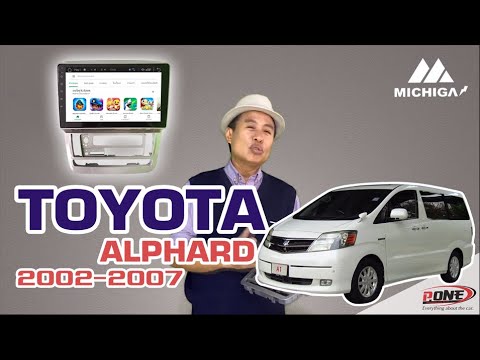 TOYOTA ALPHARD 2002-2007 จอแอนดรอยติดรถยนต์ ราคา 10500 บาท By P.one 084524433