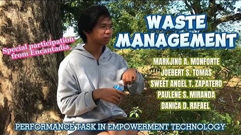Waste Management | Performance Task
