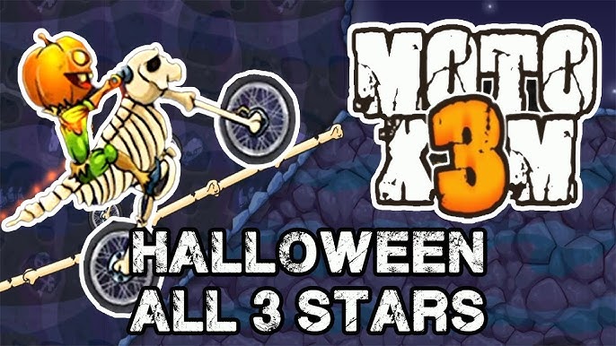 Moto X3M Level 1-25 Halloween edition android, Ios game Mod Apk