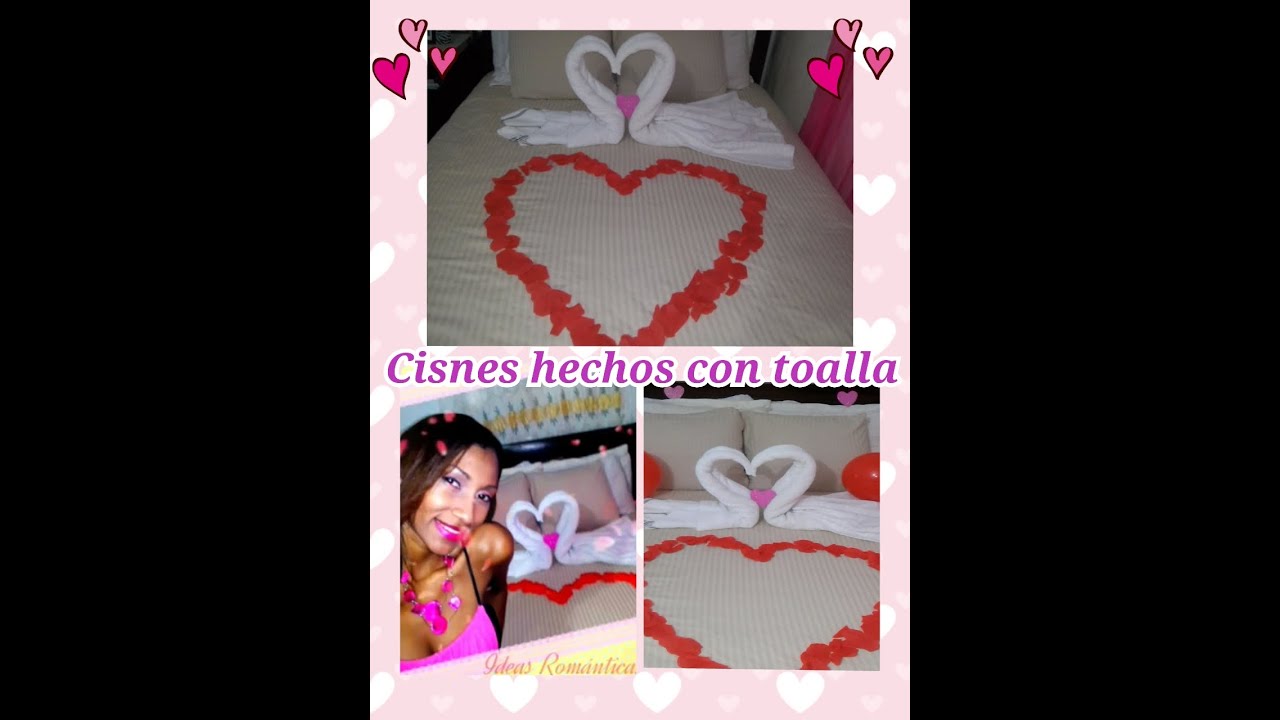 decoracion con toallas decoraci 243 n romantica cisnes hecho con toalla youtube decoracion con toallas decoraci 243 n romantica cisnes hecho con toalla youtube