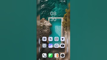 Enable Material Ui in POCO Phones poco launcher Coloured icons | HyperOS | #poco | #materialui