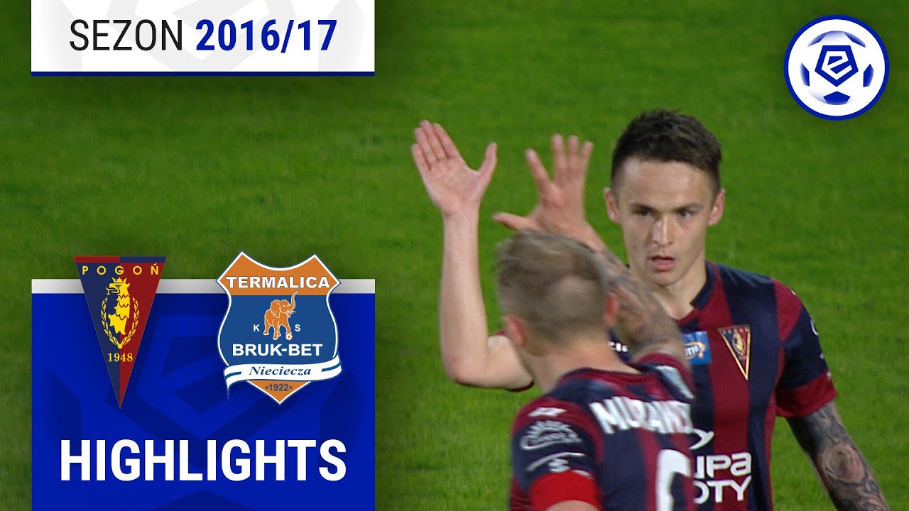 Pogoń Szczecin - Bruk-Bet Termalica Nieciecza 1:1 | SKRÓT | Ekstraklasa 2016/17 | 34. Kolejka