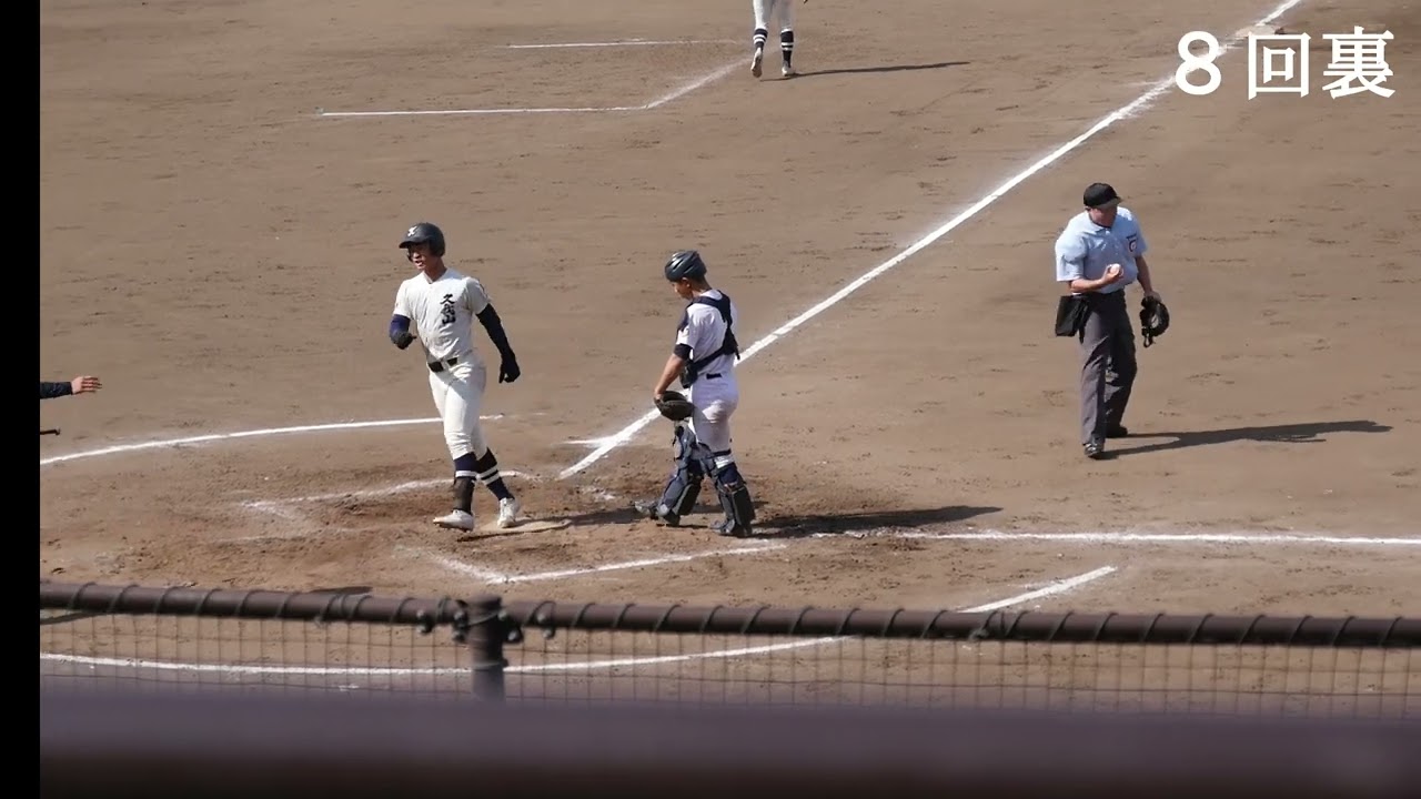 2025年春　久我山8回　ホームラン　　　東亜学園　対　國學院久我山