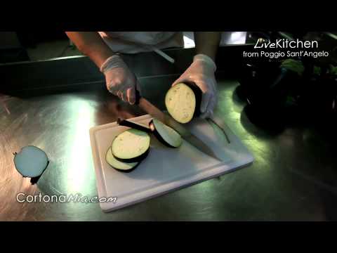 Mille foglie di Melanzane - Cortona Mia Live Kitchen - Video Recipe
