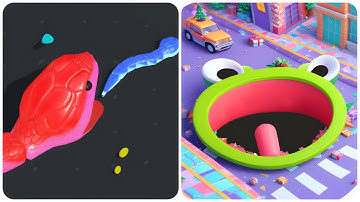 Hole.io vs Snake Clash.io - (All ASMR Game, New Update), Max Level