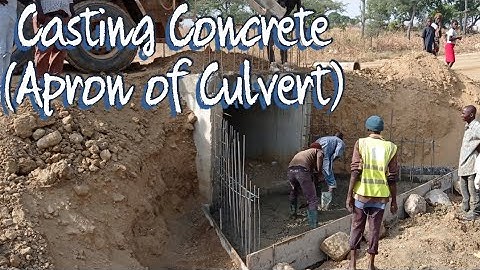 Casting Concrete | Apron of Box Culvert | Shorts