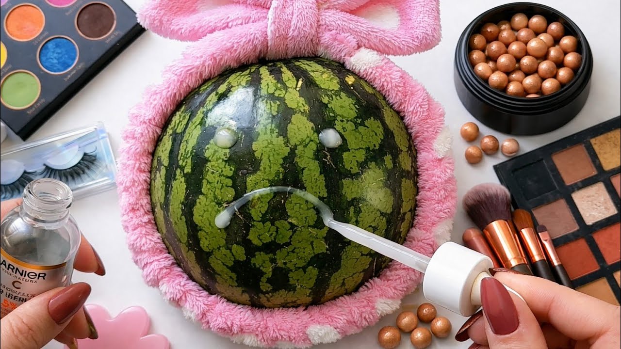 NO AI😍 1 Minute ASMR Watermelon Care - YouTube