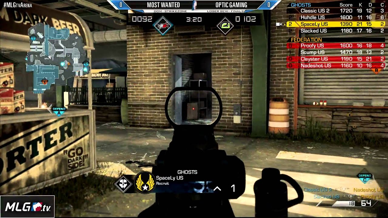 OpTic Gaming vs Most Wanted - Game 1 - LR3 - Season 3 Playoffs