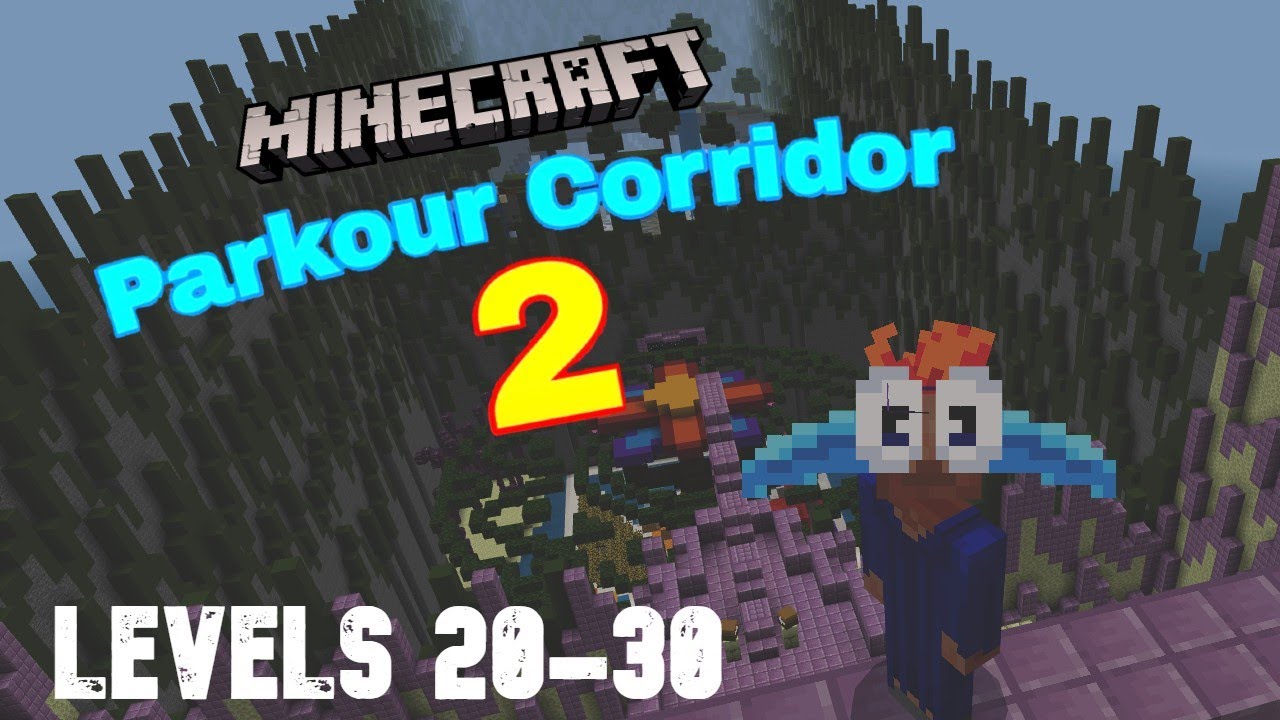 THE FINAL COUNTDOWN!! Minecraft Parkour Corridor 2, Levels 20-30 - YouTube