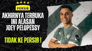 Joey Pelupessy Tidak Ke Persib  Akhirnya Terungkap